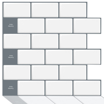 Instant stick mosaic self-adhesive vinyl tile wall