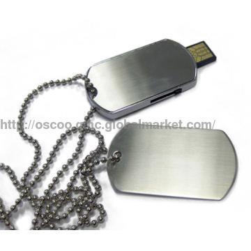 Soldier tag usb memroy stick