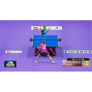 synthetic table tennis court floor