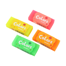 PVC Eraser Transparent School Office Wide Use Pencil Eraser