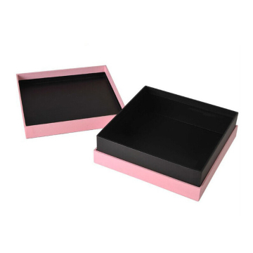 Pink Cardboard Watch Rigid Gift Box