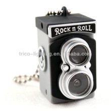 Camera led flashing keychain with sound