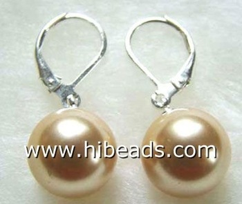 fashion shell pearl earring shell jewelry earring SPE0006