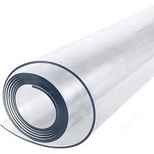 Waterproof Vinyl Table Top Protector Mat - Coffee Table Plastic Cover