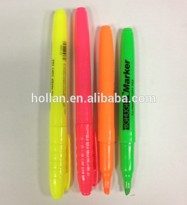 Marcador multicolor marker pluma