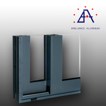 Brilliance aluminum extrusion profile for door and window frames