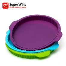 Heat Resisting Round Silicone Cake Pan