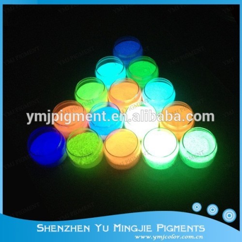 Fluorescent Pigment, Glow in the Dark Paint Powder Coating, Glowing Pigments