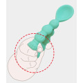 BPA Percuma Silikon Braided Handle Silicone Spoon Bayi