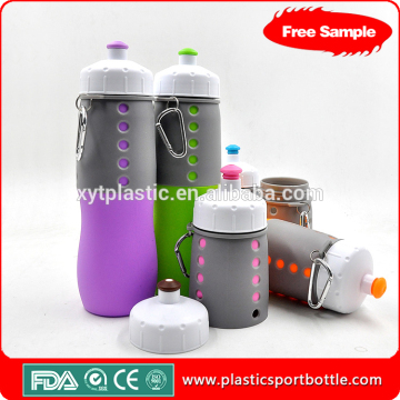 silicone glass water bottle silicone bottle