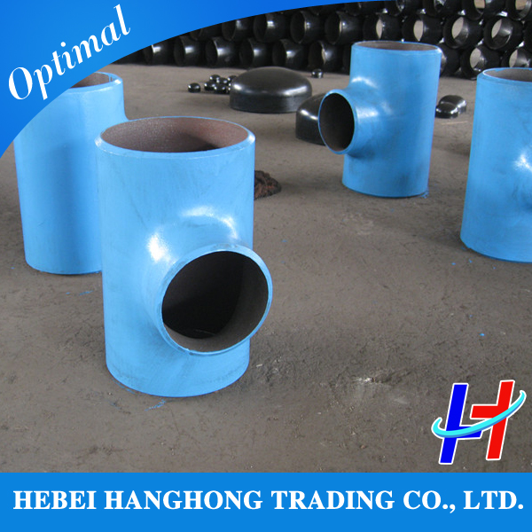 Equal Welding Carbon Steel Fittings Pipe Tee