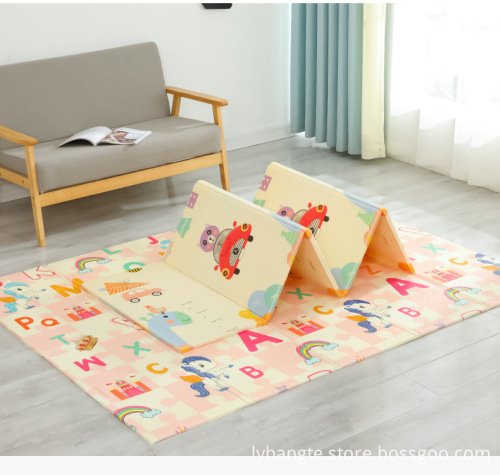 Round Soft Cotton Baby Crawling floor carpet Washable