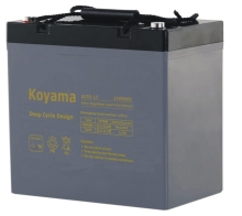 Superior Quality AGM Rechargeable Deep Cycle Battery -12V55ah