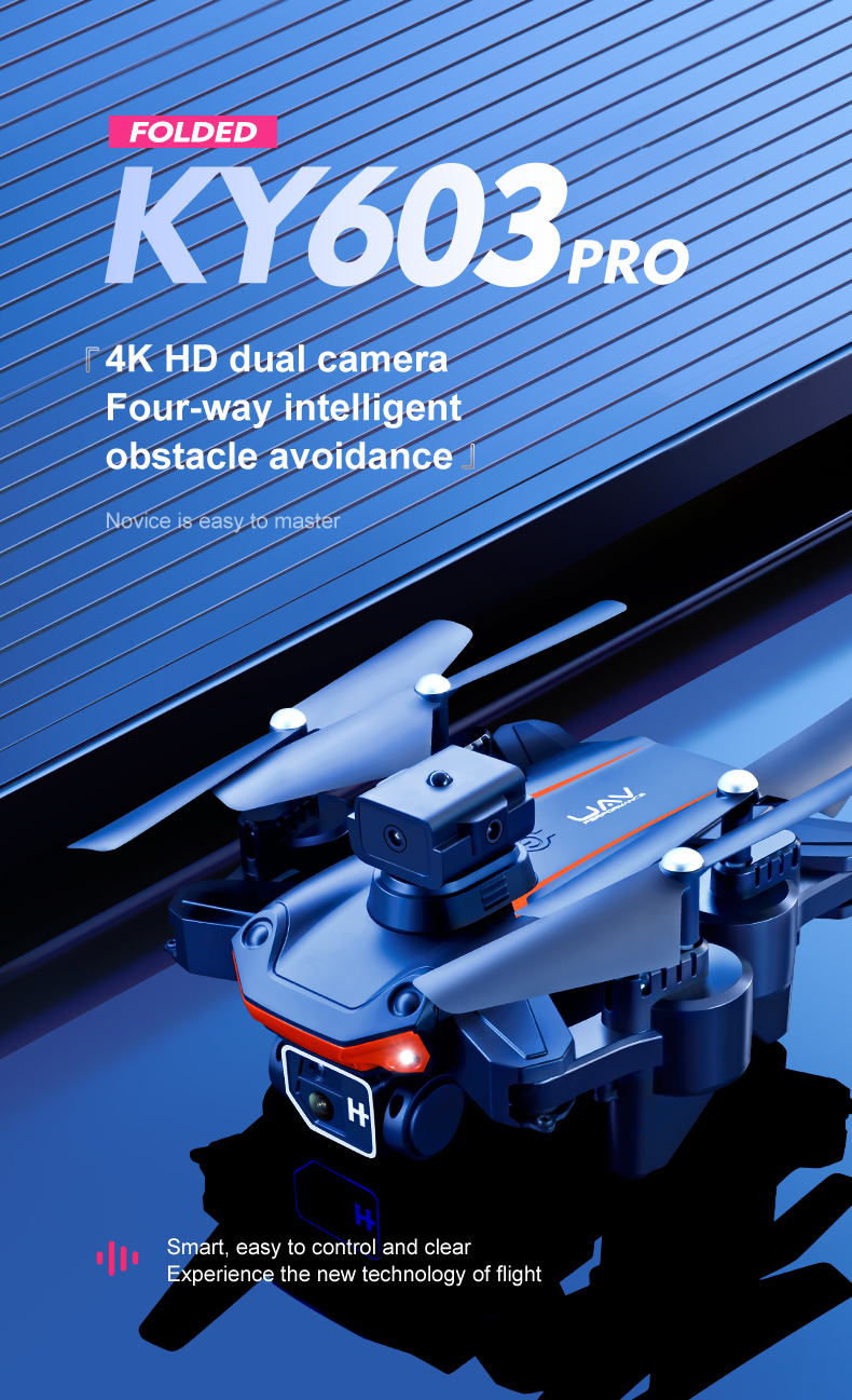 KY603 Professional HD 4K aerial photography of UAV remote control aircraft