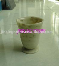 Mug/ Water Cup/Stone Water Cup-White Marble Bathroom Set