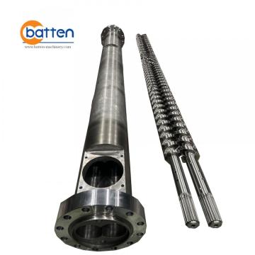 DKM90-28 Extrusora paralela Twin Screw Barrel