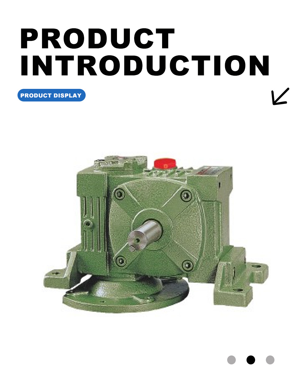 Червячный редуктор WPWDV X WPWDV Worm Gear Speed Reducer X