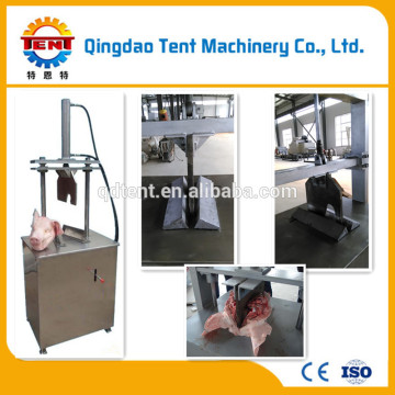 Hydraulic Adjustable slaughter Pig Cattle Sheep Head Cutting Machine