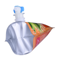 Ziplock Top recycle reusable juice pouch bag