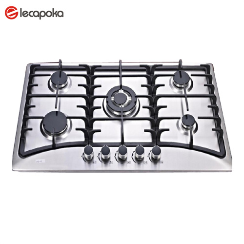 Gas Cooktops Table Stainless Steel พกพา