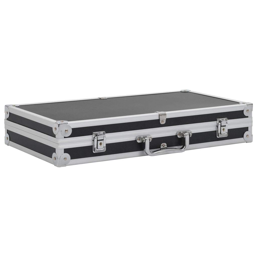 Aluminum Gun Case Aluminium ABS Black