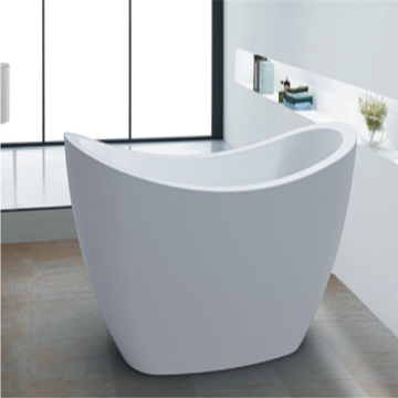 High Quality Floor Stand Faucet Oval Shaped Bathtub