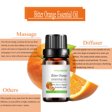 Water Soluble Bitter Orange Oil For Skincare Massage
