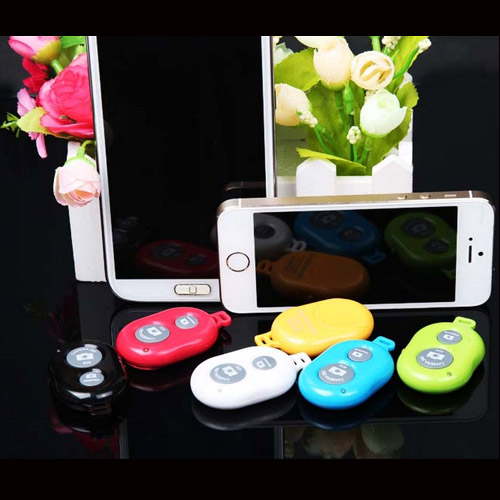 Wireless Bluetooth Camera Remote Control Self-Timer Shutter for iPhone Samsung