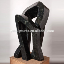 Fine geometric abstract art figurative sculpture home decor statue stone modern sculpture
