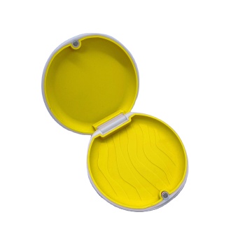 Magnetic Closure Orthodontic Plastic Storage Aligner Case