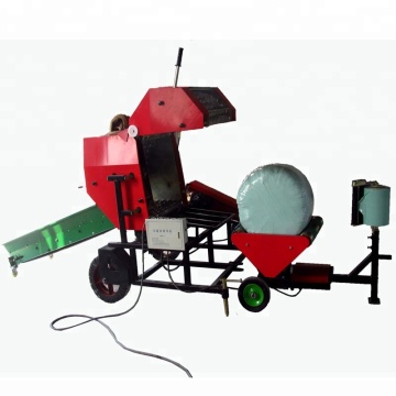 Pine straw stationary hay baler for sale