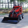 mini whelled loader ce mengartikulasikan loader boom