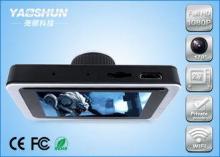 Mobile Wide Angle WIFI Car DVR With Ambarella Chip , 170 De