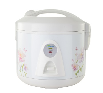 Modern Rose Color 1.8L Glass Lid Rice Cooker Olla Arrocera