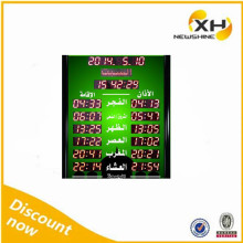 Red Color NEWSHINE FND Custom Display LED Module Prayer Time Display