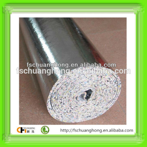 Quality PU Sponge Carpet Underlay with Silver Foil