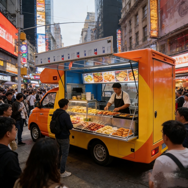 کامیون مواد غذایی سویا Food Truck Suya