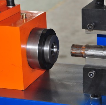 Tube reducer tube end forming machine