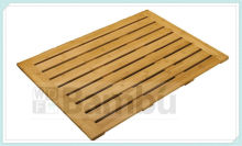 100% Solid Bamboo Rasied Bathmat - 2014 Eco- Friendly
