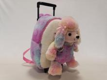 Plush Poodle Trolley Backpack