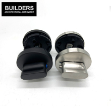 Stainless steel bathroom privacy locks black wc toilet turn knob