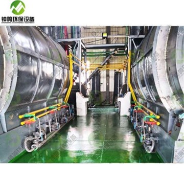 Pyrolysis Tires Recycling System Plant