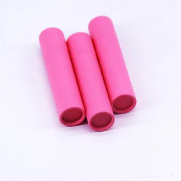 Pink cosmetics essential oil paper tube packaging