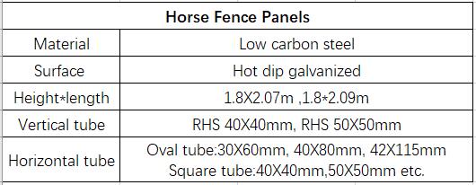 Galvanized Steel Horse Fence Livestock farm fence for Sheep Horse cattle for sale