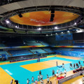 Revêtement de sol de volleyball intérieur RECOMMANDÉ FIVB