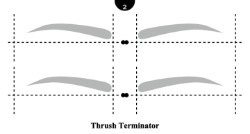 eyebrow template eyebrow shaping tool eyebrow stencils