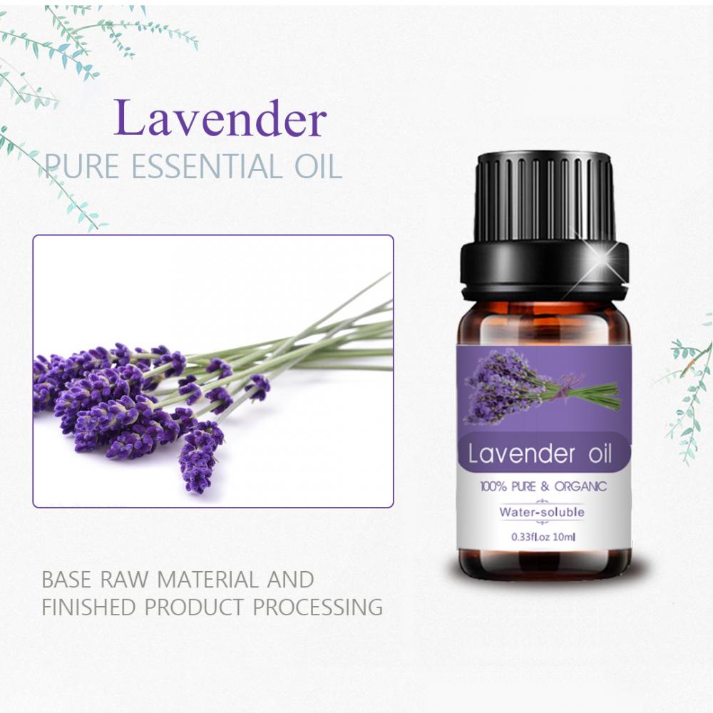 Uuzaji wa moto lavender safi ya mafuta muhimu kwa aromatherapy