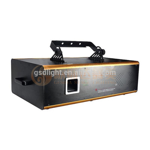 Professional 3w single green stage laser light for club performance