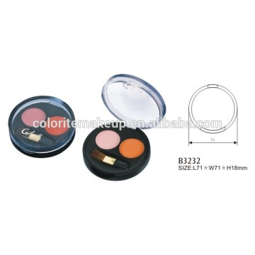 make up OEM cosmetic duo blusher