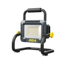 RIDA 20W LED Cordless Table Light: Rechargeable, 18V Power for Portable Working Light